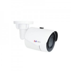 ACTi beveiligingscamera: CMOS 1/2.8", 2MP, H.264, 1x RJ-45, WDR, PoE, MicroSDHC/MicroSDXC - Wit