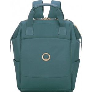 Delsey Montrouge Rugtas - 13.3 inch Laptopvak - Groen