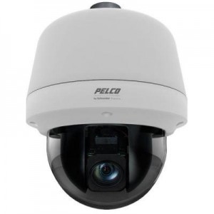 Pelco beveiligingscamera: 1920 x 1080p, 16:9, 2.0 MPx, Motion Detection, 32GB SD Card, dome - Wit