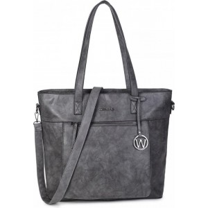 Wimona Evelina 4035 Shopper / Laptoptas - 15 inch - Grijs