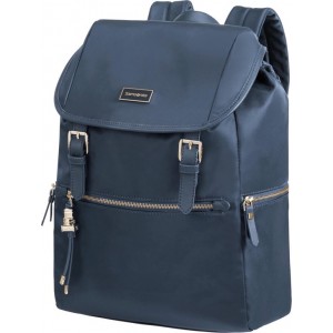 Samsonite Laptoprugzak - Karissa Biz Backpack 14.1 inch+Flap With Usb Dark Navy