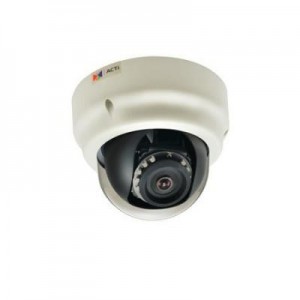 ACTi beveiligingscamera: 3MP, 1/3" CMOS, 30 fps, 1920 x 1080, 0lx - Zwart, Wit