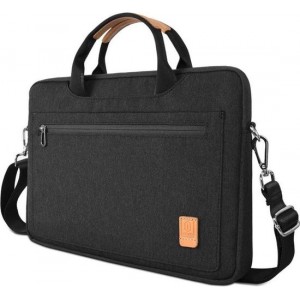 Apple Macbook Pro 13 (2020) Laptop Tas - 13.3 inch Pioneer Waterafstotende laptoptas met schouderband - Zwart