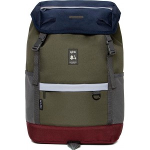 Lefrik Mountain Laptop Rugzak - Eco Friendly - Recycled Materiaal - 15 inch - Multi Navy