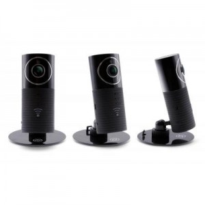 Sinji beveiligingscamera: Smart Panoramic WiFi Camera - Zwart