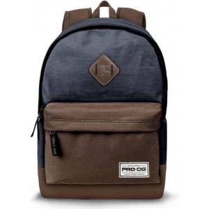 Castillo - PRO DG - Urban - school - laptop rugzak - blauw/bruin