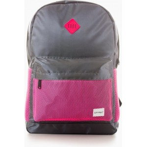 Spiral OG Rugzak Charcoal-Pink Mesh