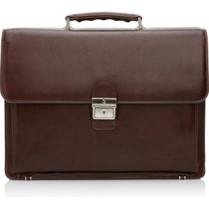 Castelijn & Beerens - Realta Laptoptas 15,4” RFID | mocca - Mocca