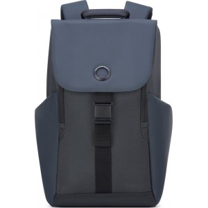 Delsey Securflap Laptop Backpack - Anti Diefstal - 1 Compartment - 15 inch - Black