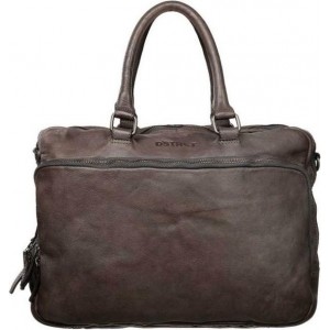 District Pearl Street Whiskey Laptoptas - 15 inch - Grijs