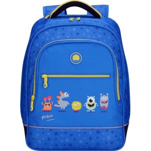 Delsey - 1-Vaks - Schooltas - Blauw