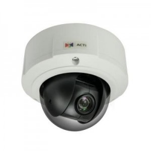 ACTi beveiligingscamera: 1/3" CMOS, 1280x960px, 60fps, PoE, 11.2W, 153x116mm, 1.3kg, Black/White - Zwart, Wit