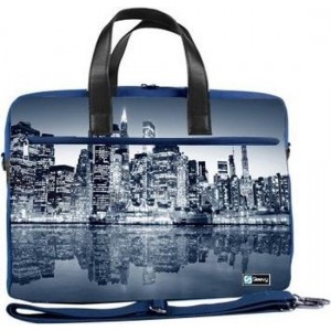 Laptoptas 17,3 / schoudertas New York - Sleevy - laptoptas - schooltas