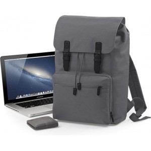 Senvi Vintage Laptop Rugzak Kleur Grijs - Zwart - 18 Liter