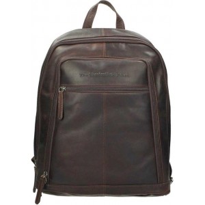 Chesterfield James Leren Laptop Rugzak - 14 inch - Bruin