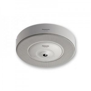 Panasonic beveiligingscamera: S/N rafio 66dB, PoE, vandal and shock resistance dome network camera - Wit