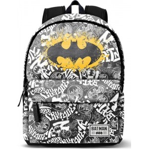 Castillo Batman - Laptop Rugzak - Zwart / Wit