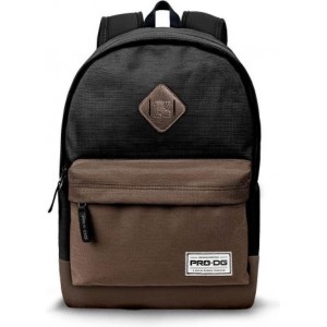 Castillo - PRO DG - Urban - school - laptop rugzak - zwart/bruin