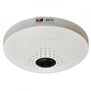 ACTi beveiligingscamera: 10MP, 1/3.2" CMOS, 6 fps, 3648 x 2736, 0.05 lx B/W, 0.1 lx Color - Zwart, Wit