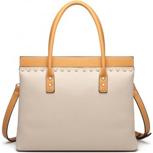 Miss Lulu Dames Handtas Beige