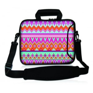 Sleevy 17,3 laptoptas felle kleuren