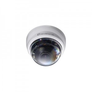 LevelOne beveiligingscamera: Zoom Dome Network camera, 2-Megapixel, 802.3af PoE, Day & Night, IR LEDs, 3x Optical Zoom, .....