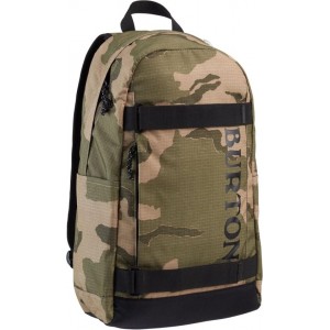 Burton Rugzak - Unisex - groen camouflage,zwart