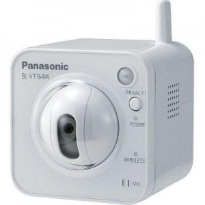 Panasonic beveiligingscamera: 1MP, 1/4" CMOS, 1280 x 720 px, 802.11b/g/n, 230 g, White - Wit