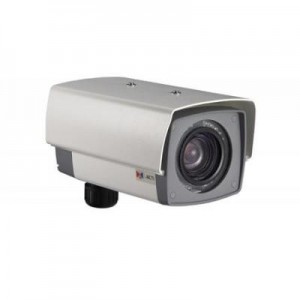 ACTi beveiligingscamera: KCM-5211E - 18x Zoom H.264 4-Megapixel IP IR D/N PoE Outdoor Box Camera - Grijs