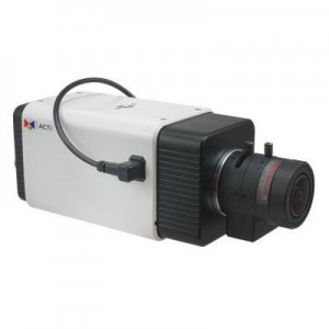 ACTi beveiligingscamera: 1/2.8" CMOS, 2048x1536px, Ethernet, PoE, 12.95W, 125x62x58mm, 360g, Black/White - Zwart, Wit