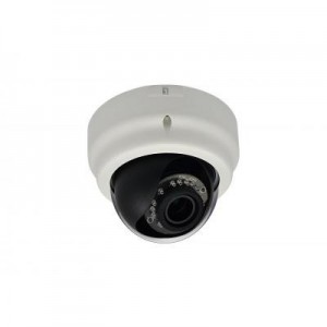 LevelOne beveiligingscamera: Fixed Dome Network Camera, 5-Megapixel, PoE 802.3af, Day & Night, IR LEDs, WDR - Zwart, Wit