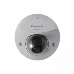 Panasonic beveiligingscamera: WV-SW152, 1.3MP, SD/SDHC, PoE, IP66, Day & Night, H.264/JPEG - Wit