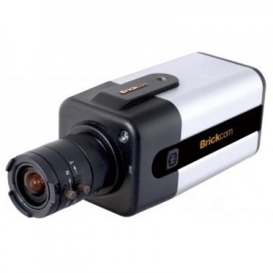Brickcom beveiligingscamera: FB-100AE, LED, 1MP, H.264/MPEG-4/MJPEG, PoE - Zwart, Zilver