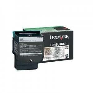 Lexmark toner: C546, X546 8K zwarte retourprogr. tonercartr.