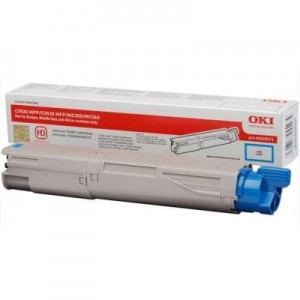 OKI toner: Toner cartridge f/ C3520MFP & C3530MFP - Cyaan