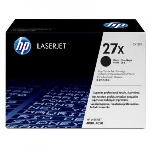 HP toner: 27X - Zwart