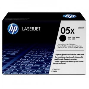 HP toner: 05X originele high-capacity voor o.a Color LaserJet Pro M452dn - Zwart