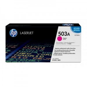 HP toner: 503A magenta voor o.a Color LaserJet CP3505