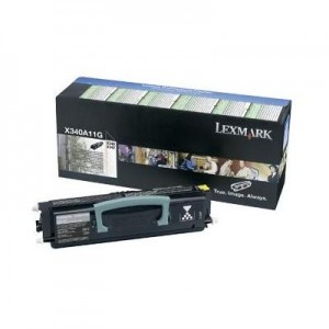 Lexmark toner: X34x 2,5K retourprogramma tonercartr. - Zwart