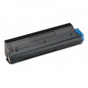 OKI toner: MB480 Black Toner Cartridge - Zwart