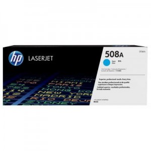 HP toner: 508A originele cyaan voor o.a LaserJet Enterprise M552dn