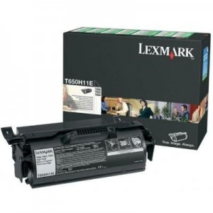 Lexmark toner: T65x 25K retourprogramma printcartridge - Zwart