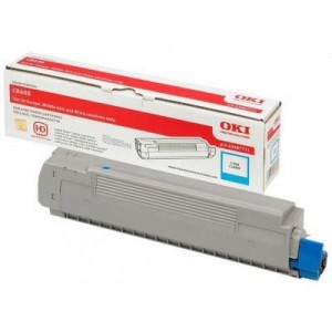 OKI toner: Cyaan Tonercartridge voor C8600