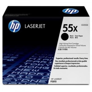 HP toner: 55X zwart voor o.a LaserJet Pro MFP M521