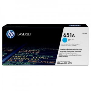 HP toner: 651A - Cyaan