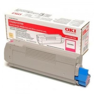 OKI toner: Tonercartridge voor C5600/C5700, Magenta