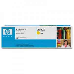 HP toner: 822A Yellow Original LaserJet Toner Cartridge, ~25000 pages - Geel