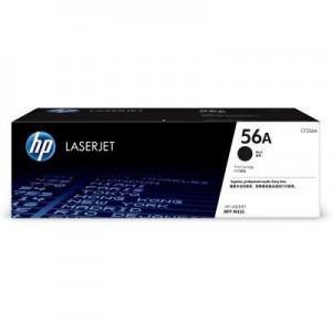 HP toner: 56A - Zwart