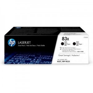 HP toner: 83X - Zwart