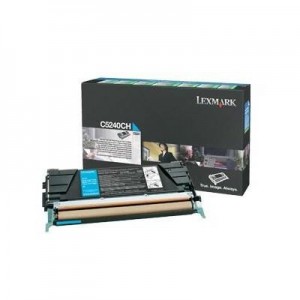 Lexmark toner: C524, C532, C534 5K cyaan retourpr. tonercartr.